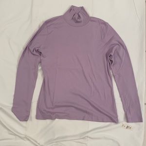 Talbots Lavender Turtle Neck NWT